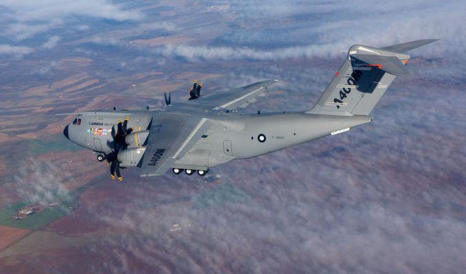 L'A400M MSN1 sera présenté à Aeroscopia sur l'aire extérieure
