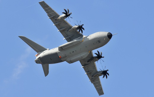 L'A400M au salon du Bourget 2011