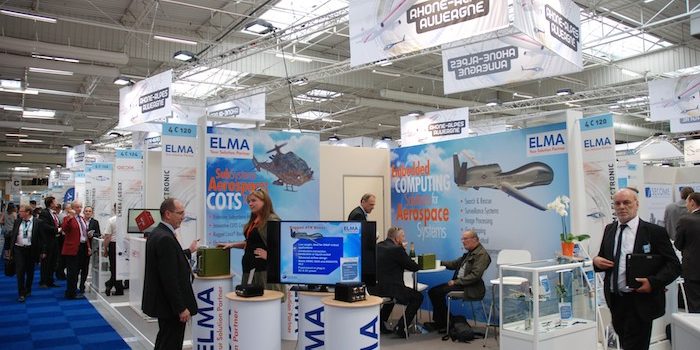 82 PME et PMI regroupées sous la bannière de Rhône-Alpes dans le Hall 4 du salon du Bourget