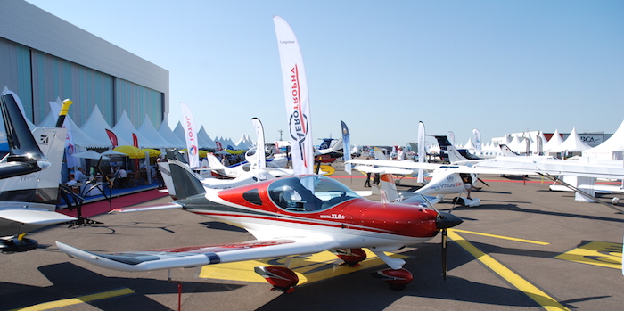 Le salon français de l'aviation générale s'est relancée à Lyon-Bron.