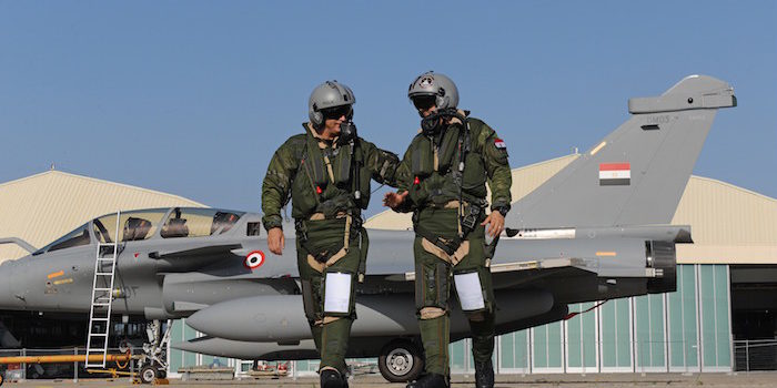 Les premiers pilotes égyptiens de Rafale ont été formés en France par l'Armée de l'Air française
