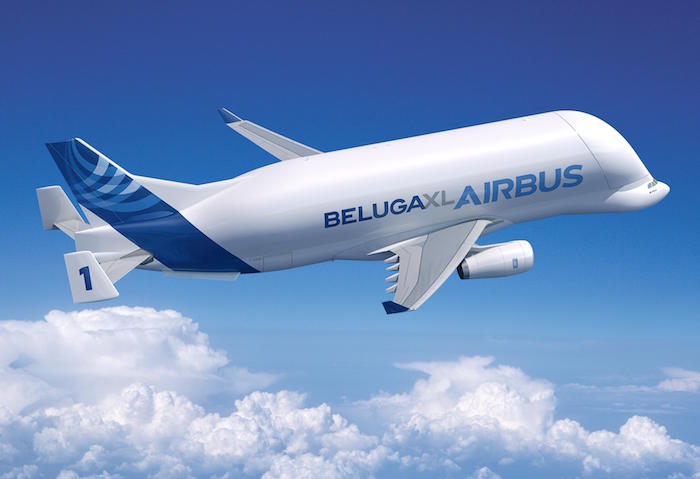 Le Beluga XL pourra embarquer dans sa soute deux ailes d'A350 XWB