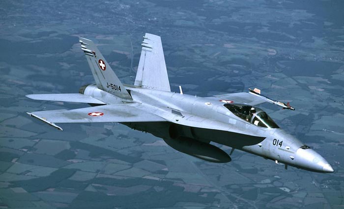 F 18 Forces Aériennes Suisses