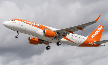 Sur les 12 derniers mois, Easyjet a transporté 68,6 millions de passagers (+6%)