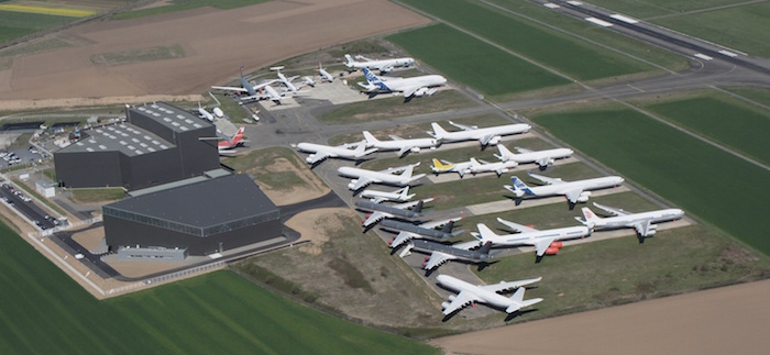 Tarmac Aerosave prévoit de doubler ses surfaces de stockage des avions sur l'aéroport de Tarbes.