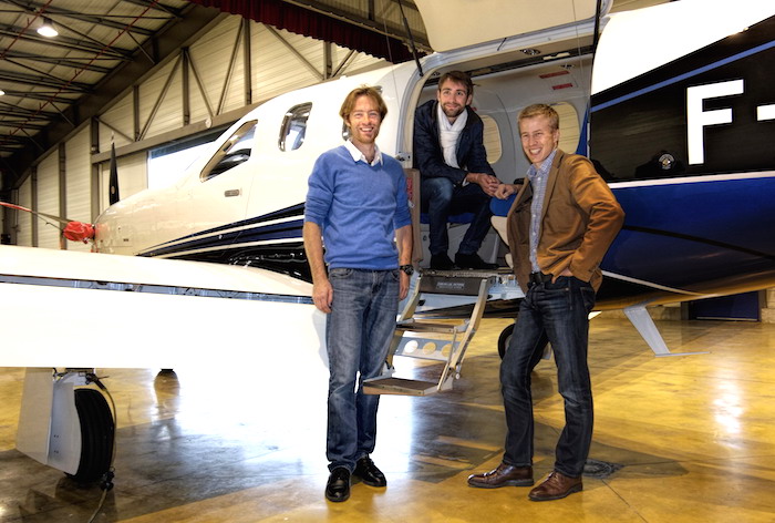 La jeune équipe d’AltiJet.