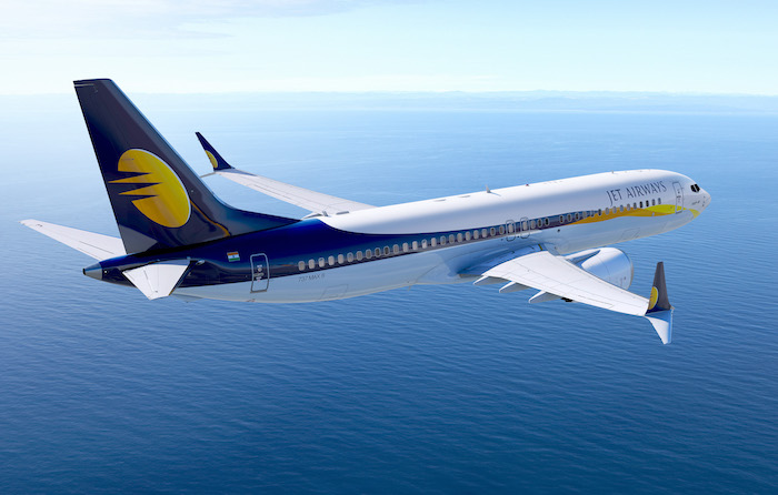 Boeing 737MAX-8 aux couleurs de la compagnie indienne Jet Airways