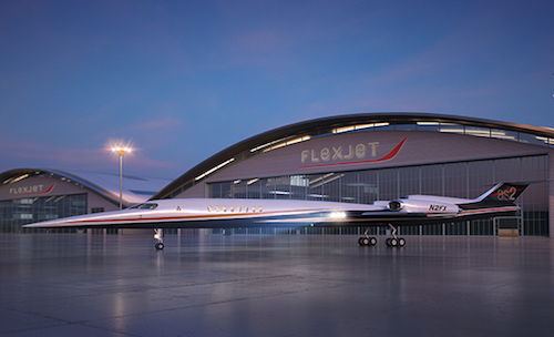 En s'affichant comme compagnie de lancement de l'ambitieux projet Aerion, Flexjet s'offre une publicité à bon compte