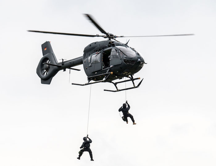 Le H145M est la version militaire de l’hélicoptère multi-rôles éprouvé H145 d’Airbus Helicopters