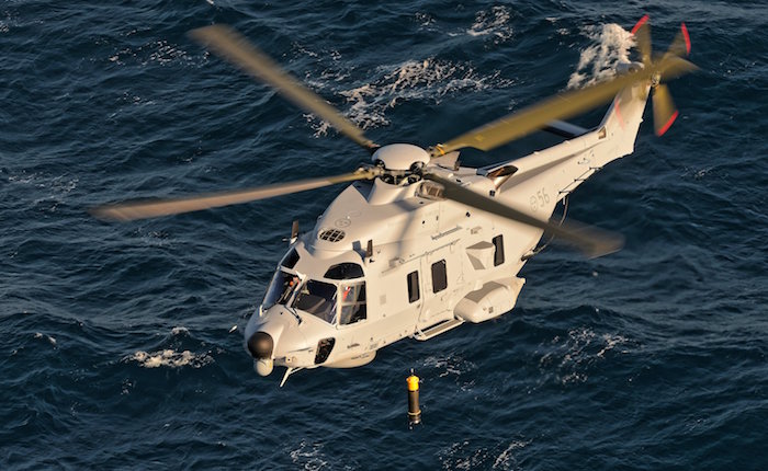 NH90 suédois configuré pour la lutte anti-sous-marine