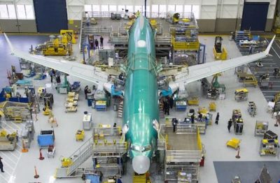 Au 4ème trimestre 2015, Boeing a enregistré 203 commandes de 737MAX
