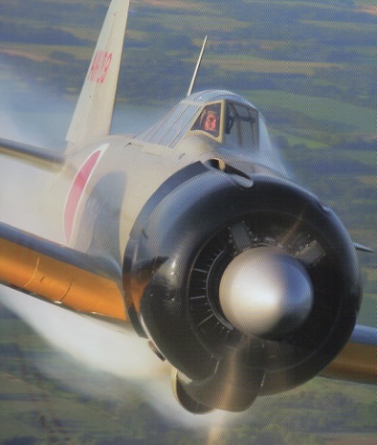 L'un des trois Mitsubishi A6M Zero restaurés par le canadien Robert Diement, découvreurs d'épaves dans l'archipel des Salomons, en 1969.