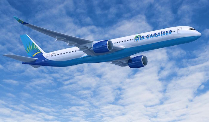 A350-1000 aux couleurs d'Air Caraïbes