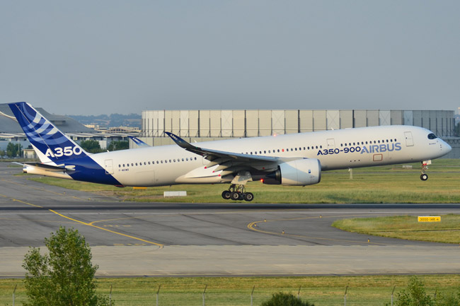 L'Airbus a déjà vendu 777 A350XWB