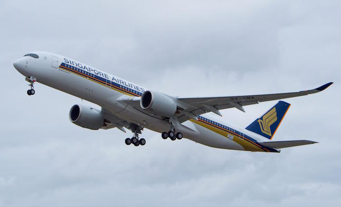 Le premier A350-900 de Singapore Airlines pourrait être l'une des vedettes du prochain salon aéronautique de Singapour qui ouvrira ses portes le 16 février 2016/