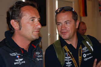 L'entraineur et le capitaine de l'équipe de France, Jérôme Houdier, un duo soudé