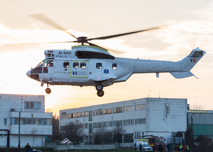 Airbus Helicopters propose son H215 assemblé en Roumanie à un prix voisin de 16 M$