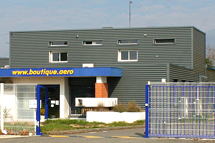 boutique.aero est implantée dans la zone aviation d'affaires de l'aéroport Toulouse-Blagnac