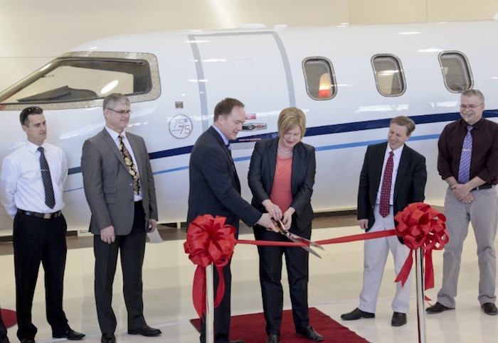 Le Learjet 75 est intégré à la flotte en multipropriété et en gestion d’Aurora qui comprend également les Challenger 300, 604 et 605, et le Global 5000 de Bombardier.