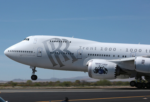 Rolls-Royce utilise un Boeing 747-200 comme banc d’essais volant depuis 2007