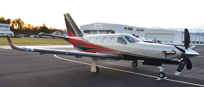 Daher a livré 55 TBM900 en 2015, contre 51 en 2014.