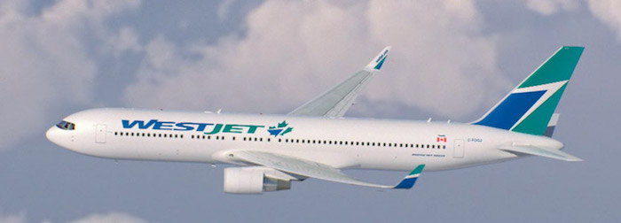 Boeing 767-300ERW de la compagnie canadienne Westjet