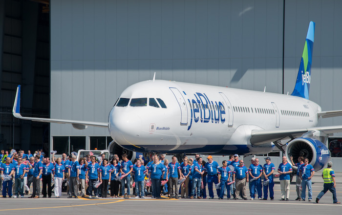 L'usine Airbus de Mobile, Alabama, est dimensionnée pour produire 4 avions par mois