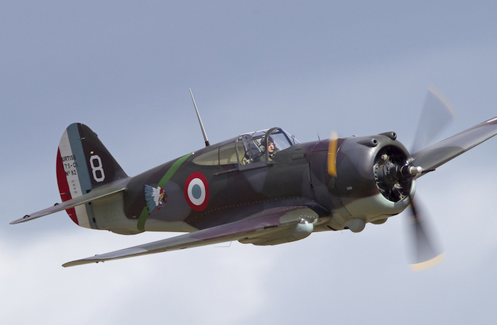 Le Curtiss H75 sera présent en vol, avec une trentaine d'avions de légende à cette édition du Carrefour de l'Air.