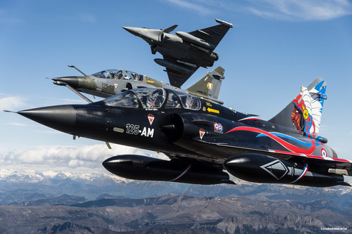 Mirage 2000 commémoratif du centenaire de l'escadrille 2/4 La Fayette