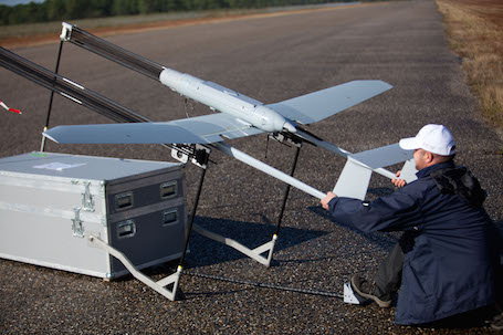 L'un des atouts d'UAV Show est d'offrir la possibilité aux exposants de présenter des démonstrations de leurs drones en vraie grandeur