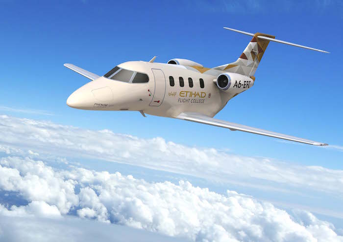 Le Phenom 100, modèle d'entrée de gamme des avions d'affaires d'Embraer, connaît la désaffection du marché.