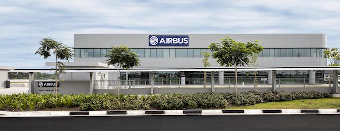 Le nouvel Airbus Asia Training Centre (AATC) de Singapour s'étend sur 9.250 m2 de bâtiments implantés dans le parc industriel aéronautique Seletar Aerospace Park