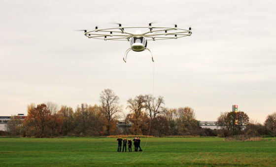 Les chercheurs de Karlsruhe progressent de manière méthodique dans le développement du Volocopter