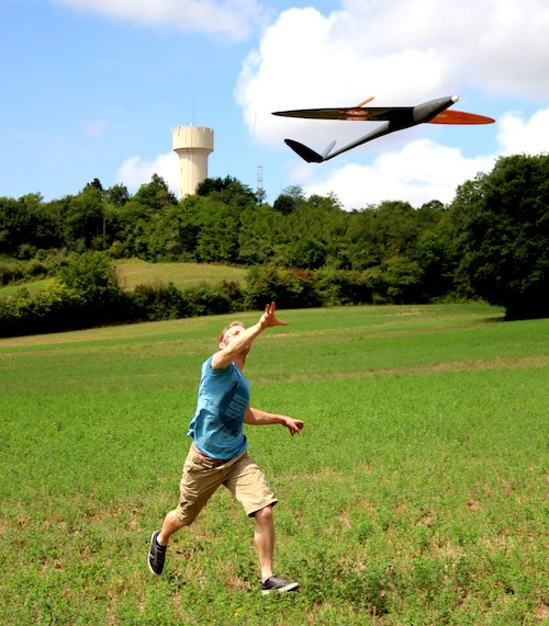 Lancement du drone DT-18 de Delair-Tech