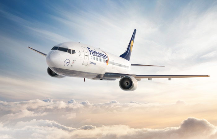 A l'occasion de l'Euro 2016 de Football, l’équipe nationale allemande volera vers la France à bord d’un Boeing 737 aux couleurs de Fanhansa