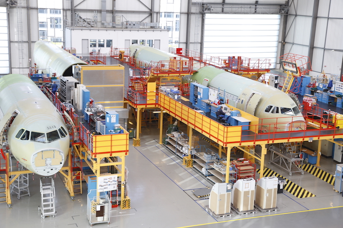 Actuellement, un A320 sort des usines Airbus d’Hambourg toutes 6 heures et demie.