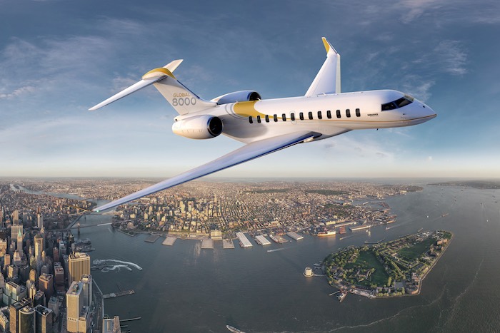 Global 8000, le futur haut de gamme de Bombardier