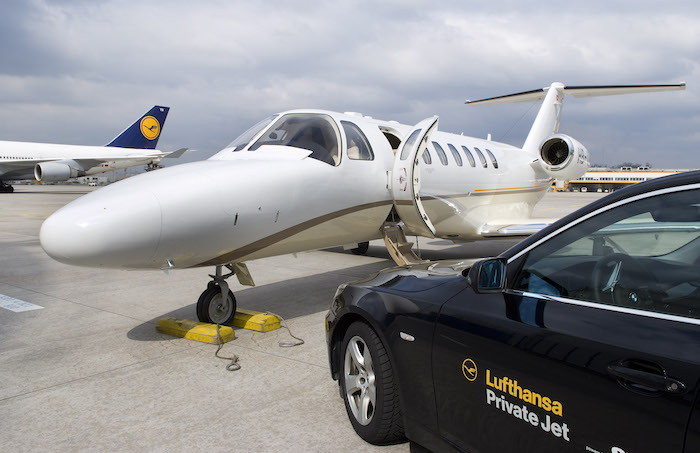 Lufthansa Private Jet assure plus de 1.000 vols par an au profit des passagers de Première classe de Lufthansa
