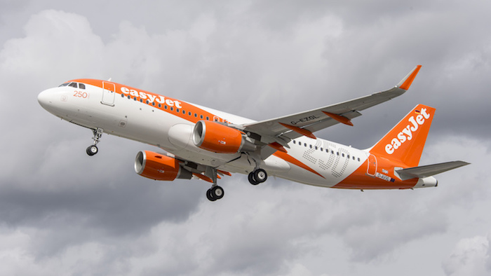 Le 250 avions de la famille A320 réceptionné par easyJet