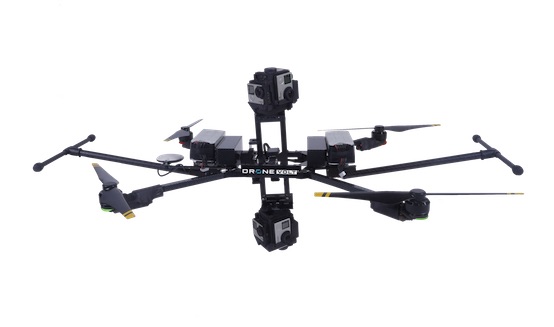 Le drone Janus 360 de Drone Volt et ses 10 caméras GoPro