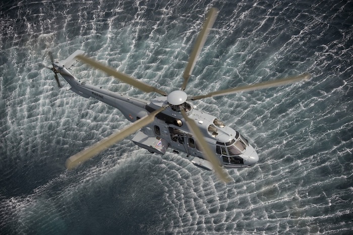 Deux EC225 avaient été reçus en avril 2010 pour prendre la relève des Super Frelon. Ces appareils sont à présent versés à l’armée de l’Air et remplacés par des NH90