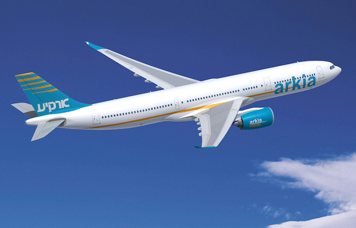 Airbus A330-900neo aux couleurs de la compagnie israélienne Arkia