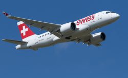 Le CS100 de SWISS peut accueillir 125 passagers