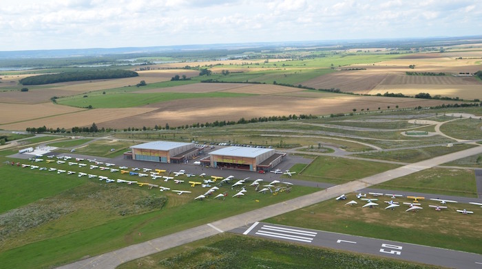 Chambley vue du ciel… © Club ULM de Chambley