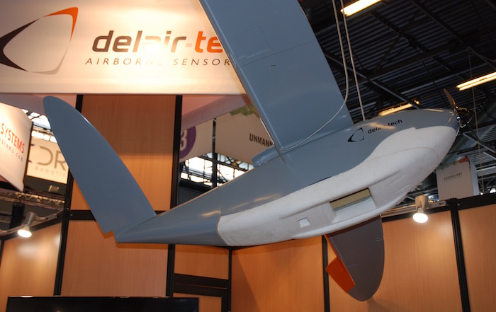 Delair-Tech était présent au salon Eurosatory 2016. © Gil Roy / Aerobuzz.fr