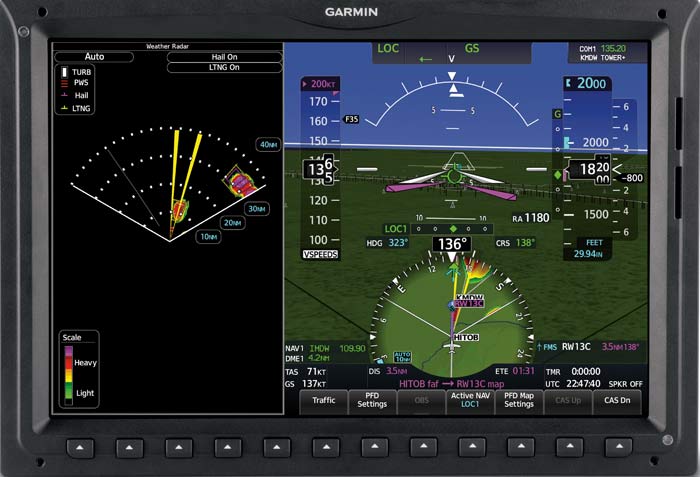 Garmin présente son radar Doppler GWX 80 Aerobuzz Garmin présente son radar Doppler GWX 80 Aerobuzz