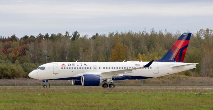 L'Airbus A220-100 est motorisé avec de moteur PW1500G Geared Turbofan de Pratt & Whitney. © Airbus