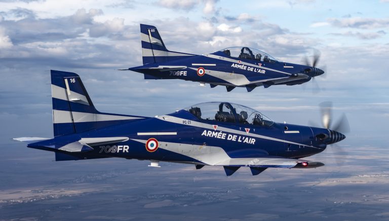 Armée de l’Air : le Pilatus PC-21 prend la relève - Aerobuzz