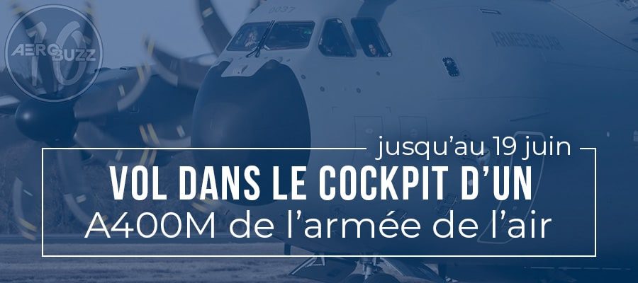 vol dans le cockpit d'un A400M