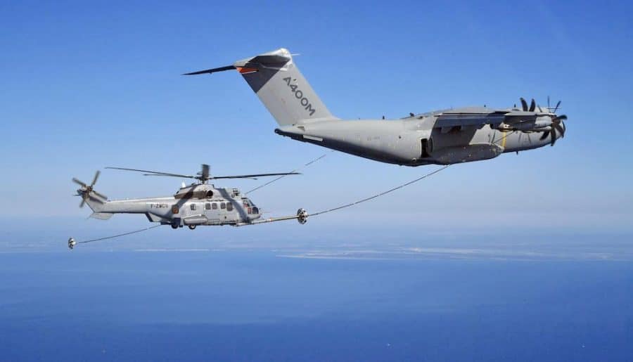 Premiers contacts secs pour un H225M sur l’A400M A400M-Copyright-DGA-1-900x515